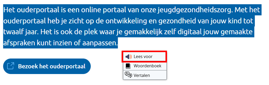 lees voor ggd